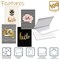 Better Office Products Hello All Occasion Cards & Envs, 4in. x 6in. 4 Elegant Cover Designs, Blank Inside, 100PK 64561 - alternate 5